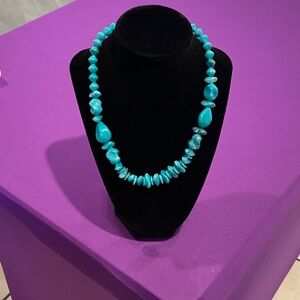 Turquoise Beaded Necklace
